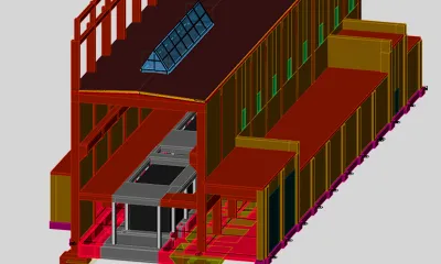 Реализация проекта реконструкции промышленного объекта с применением nanoCAD BIM Конструкции. Опыт АО «СибИАЦ»