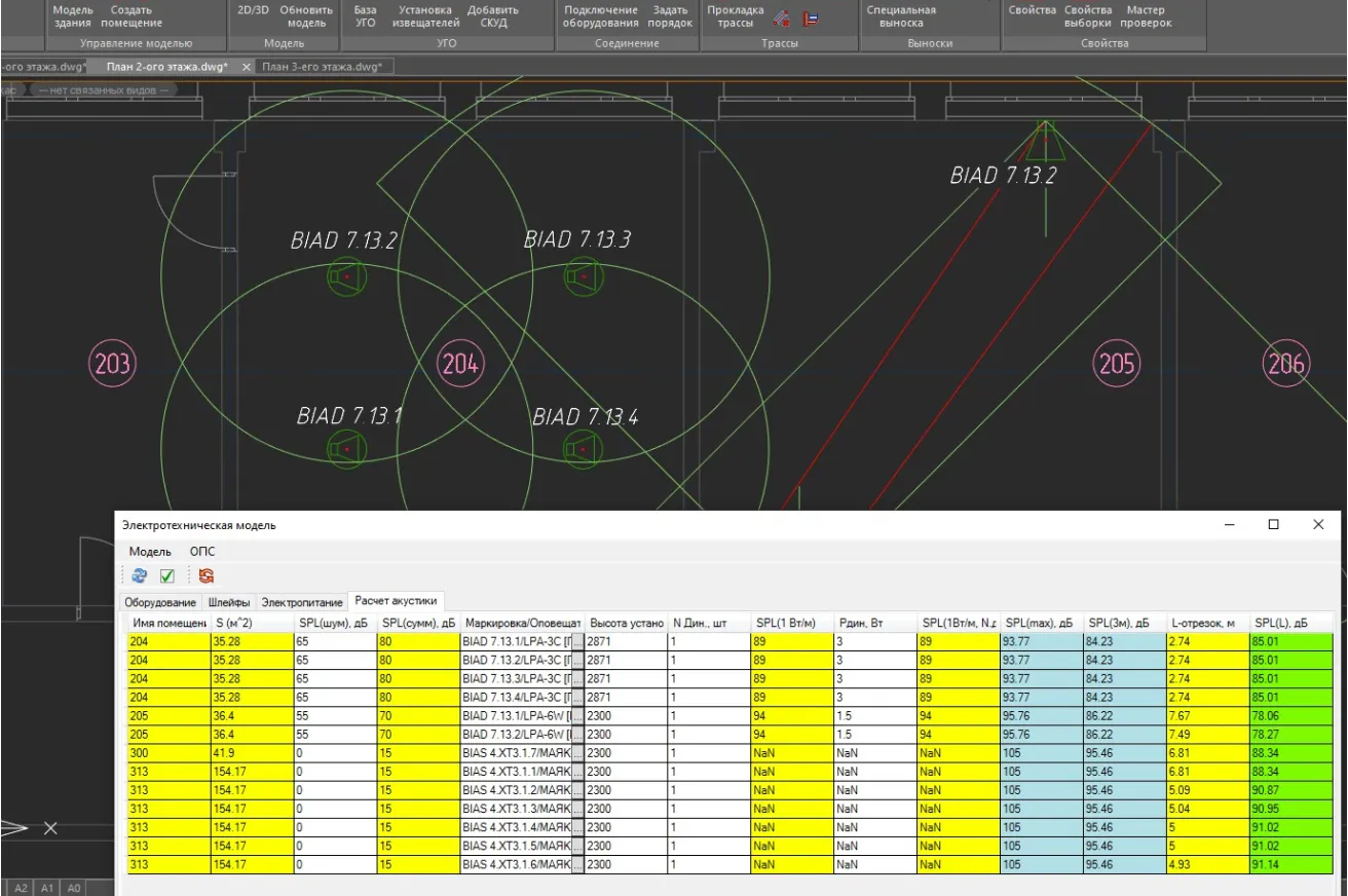 nanoCAD BIM ОПС